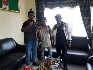 Kabiro Media Cyber88 Mesuji silahturahmi ke Kodim 0426/TB