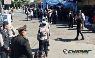 PLN UP3 Cimahi Siagakan Kelistrikan Acara VIP/VVIP Apel HUT Bhayangkara di Polres Cimahi