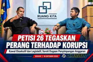 Petisi 26 Gencarkan Perlawanan terhadap Korupsi, Pengawasan Eksekutif dan Legislatif Kabupaten Bogor Diperketat