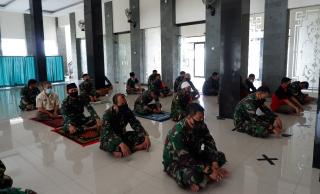 Lanud Sulaiman Gelar Doa Bersama