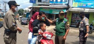 Tiga Pilar Kecamatan Cibugel Gelar Ops Yustisi