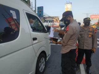 Menjelang Lebaran Petugas Tetap Siaga di Pos Penyekatan