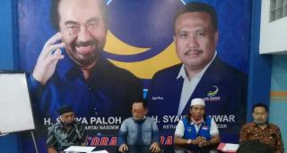 Nur Hudi Anggota DPRD Nasdem Gresik Gelar Jumpa Pers Terkait Kasus Pencabulan Anak