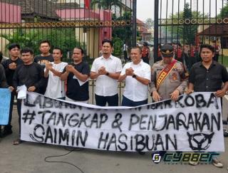 Geruduk Polda Sumut, AMPD Sumut : Labura Darurat Narkoba, Tangkap Proses Saimin Harahap