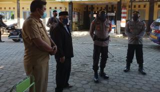 Kapolres Sumedang Tinjau Masjid dan Gerai Vaksin di Ujungjaya