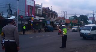 Tahun Baru Islam 1442 Hijriyah, Polres Ciamis Kerahkan Personel Atur Lalin