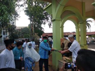 Polres Cimahi Polda Jabar Qurban 10 Sapi dan 34 Kambing Pada Hari Raya Idul Adha Tahun 2020
