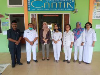 Anggota DPRD Inhu Dapil Dua, Martimbang Simbolon Berkunjung Kebeberapa Instansi Terkait Penanganan Covid_19