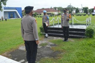 Polres Tulang Bawang Gelar Tiga Pos Pam Pada Operasi Lilin Krakatau 2020