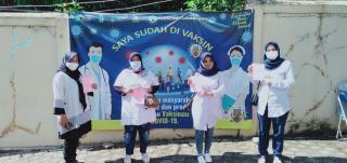 Bhayangkari Ranting Cikancung Vaksinasi Covid-19