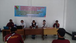 Pemdes Bojongmanggu, Gelar Pelatihan Peningkatan SDM Aparatur Desa