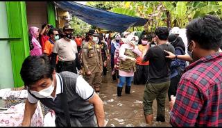 Bupati Klaten Tinjau Banjir di Mawen Pesu Wedi 