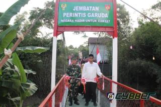 Akhir Penantian Dua Dekade, Jembatan Perintis Garuda Resmi Hubungkan Kranggan–Leses