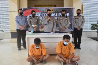Sat Lantas Polres Muba Tangkap 2 Sopir Buron dengan Kasus Serupa