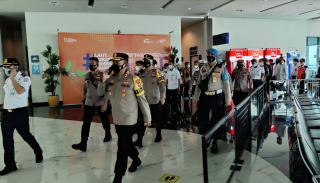 Cek Pos Pengamanan dan Penyekatan, Kapolres Cilegon Kerjasama Dengan Kapolda Banten