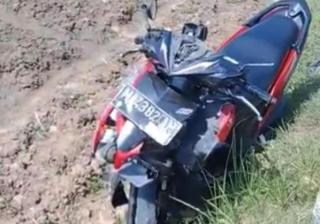 Kecelakaan Beruntun Tiga Sepeda Motor; Satu Orang Meninggal di TKP