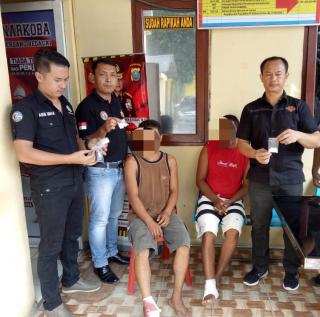 Satresnarkoba Polres Sergai Hadiahi Tima Panas, Kepada dua Pelaku Narkoba yang Melawan