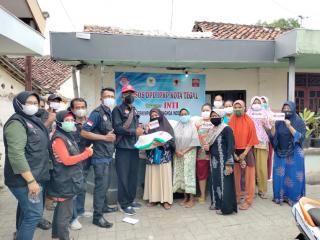 JPKP dan INTI Kota Tegal Bekerjasama Dalam Acara Bhakti Sosial