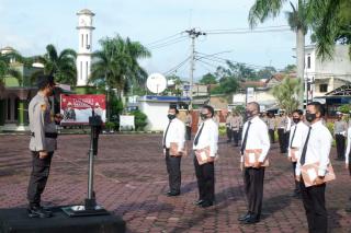 Delapan Personel  Polresta Bandung Polda Jabar Dapat Penghargaan