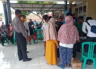 Tak Pernah Bosan, Polsek Cikedung Imbau Warga Terapkan 3M