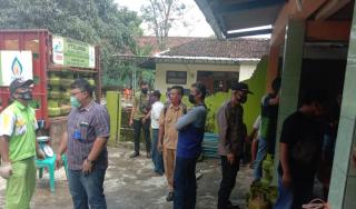 Kapolsek Banjarsari Melaksanakan Monitoring Pelaksanaan Operasi Pasar LPG 3Kg