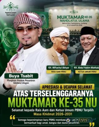 Buya Tsabit Ucapkan Selamat atas Terpilihnya Pimpinan Baru PBNU, Harapkan Pesantren Makin Diperhatikan