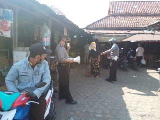 Gencar Patroli, Jajaran Polsek Lelea Mensosialisasikan Pencegahan Covid-19 Dengan Cara War War