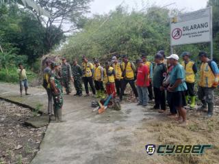 Gotong Royong TNI dan Warga, Aliran Sungai Dukuh Jagalan Kembali Lancar