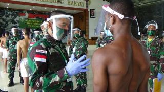 Selektif Dalam Memilih Calon Terbaik, Danrem 174 Merauke Pimpin Sidang Parade Catar Akmil TA. 2020