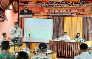 Sosialisasi Perda No. 3 Tahun 2019 oleh DPRD Sumut