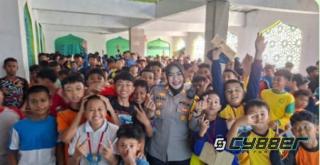 Kapolsek Megamendung Berikan Edukasi Bahaya NAPZA dan Tertib Berlalu Lintas di Momen MPLS