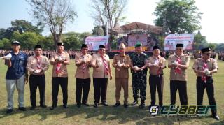 Wakili Dandim Klaten, Danramil 08/Ngawen Hadiri Pembukaan Jambore Pramuka MTs Se-Jawa Tengah 2026
