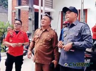 DPRD Cimahi Lakukan Sidak Pasca Longsor di Perumahan Mandalika