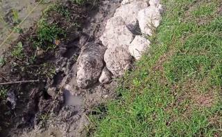 Pembangunan TPT Desa Gendongkulon Diduga Asal Jadi