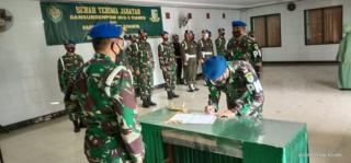 Dandenpom III/2 Garut Pimpin Sertijab Dansubdenpom Jajaran