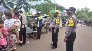 Antisipasi Kriminalitas di Bulan Ramadhan di Pasar, Polres Majalengka Polda Jabar Himbau Kamtibmas