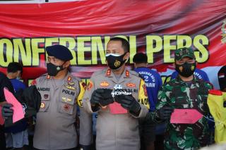 Berandal Bermotor yang Viral di Medsos Berhasil Diamankan Polres Cirebon Kota Polda Jabar