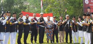 Peringati HUT RI ke-75, LSM GMBI se-Indonesia Gelar Upacara Bendera