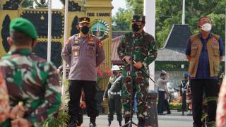 Panglima TNI dan Kapolri Ingatkan Forkompimda Blora Waspadai Lonjakan Kasus Covid-19 