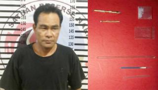 Bandar Narkotika Asal Pendowo Asri Ditangkap Polres Tulang Bawang