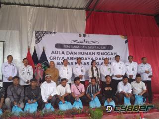 Peresmian Aula dan Rumah Singgah Griya Abhipraya Parahita Bapas Kelas II Klaten
