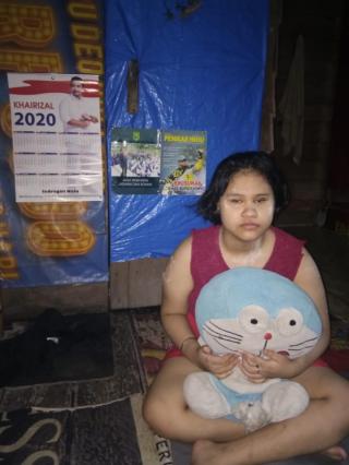 Amanda Yuliana, Sianak Tuna Netra Asal Inhu, yang Ingin Merajut Mimpi