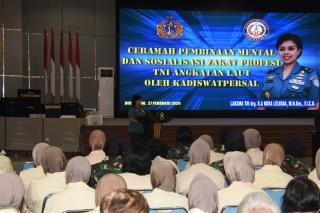 Ratusan Personel AAL Terima Bintal dan Sosialisasi Zakat Profesi TNI Angkatan Laut 