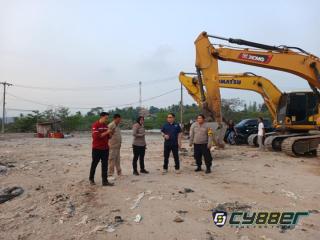 Antisipasi Musim Kemarau, Kapolsek Cilegon Tinjau TPSA Bagendung dan Siapkan Posko Terpadu Karhutla
