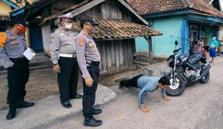 Polsek Menggala gelar Ops Yustisi Tindak Sejumlah Pelanggar Prokes Covid 19