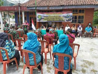 Program Unggulan Kodam III Bakti Siliwangi Manunggal Satata Sariksa Smester -II TA.2020 Di Ciwaru Kuningan