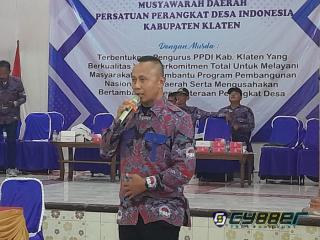 Sri Mulyo Terpilih sebagai Ketua PPDI Klaten Periode 2025–2030