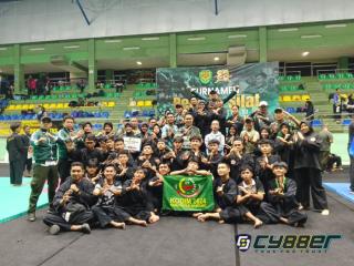 Kejuaraan Pencak Silat Pangdam III Siliwangi Dua Atlet Putri Perguruan Pencak Silat Sindangpanon Berhasil Meraih Medali Emas