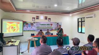 Linmas Kelurahan Gerem Dibekali Wawasan Kebangsaan dan Latihan Kedisiplinan