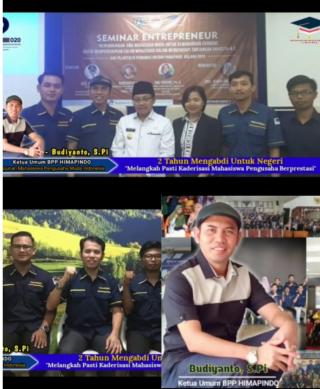 Milad HIMAPINDO Ke 2 Tahun : Membangun Paradigma Entrepreneur Pemuda dan Mahasiswa Indonesia